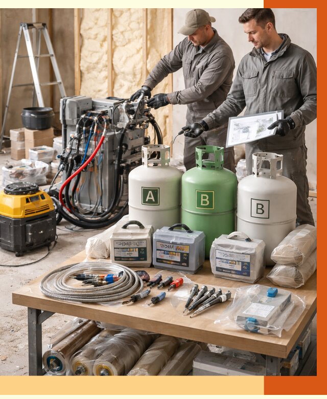 Продажа компонентов ППУ с консультацией в белебее от 4284 руб. | ТепломастерБлб